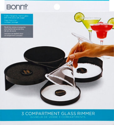 Bonny Glass Rimmer 3 Compartment - Each - Image 2