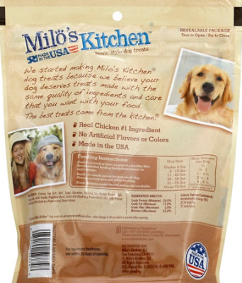 Milos Kitchen Dog Treats Home Style Chicken Meatballs - 10 Oz - Image 3