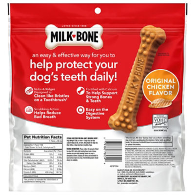 Milk-Bone Brushing Chews Dental Dog Treats Large - 24.2 Oz - Image 8