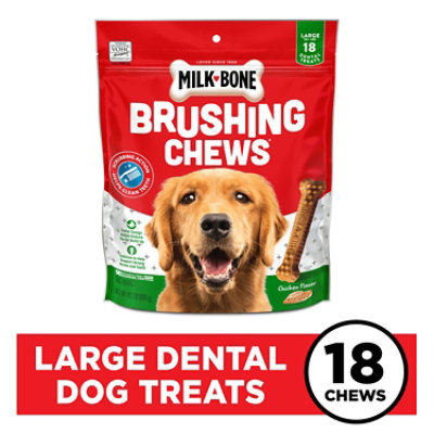 Milk-Bone Brushing Chews Dental Dog Treats Large - 24.2 Oz - Image 2