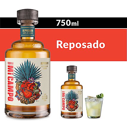 Mi Campo Reposado Tequila 80 Proof - 750 Ml - Image 1