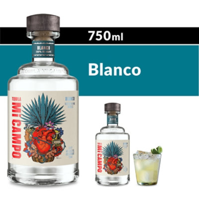 Mi Campo Blanco Tequila 80 Proof - 750 Ml - Image 1