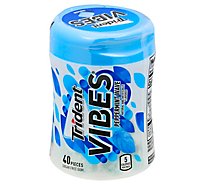 Trident Vibes Peppermint Wave Sugar Free Gum - 40 Count