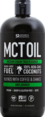 Sports Research Mct Oil - 32 Oz - Image 2