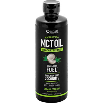 Sports Research Emulsified Mct Oil - 16 Oz - Image 1