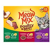 Meow Mix Cat Food Poultry & Beef Variety Pack - 24-2.75 Oz