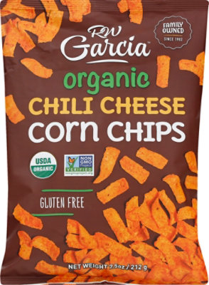 Rw Garcia Organic Chili Cheese Corn Chips Gluten Free - 7.5 Oz - Image 2