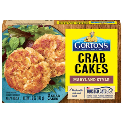 Gortons Crab Cakes Maryland Style 2 Count - 6 Oz - Image 3