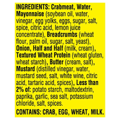 Gortons Crab Cakes Maryland Style 2 Count - 6 Oz - Image 5