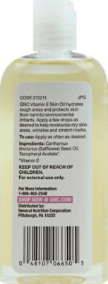 GNC Vitamin E Oil 56002 - 4 Oz - Image 3