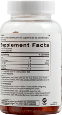 GNC Fiber Gummies - 80 Count - Image 3