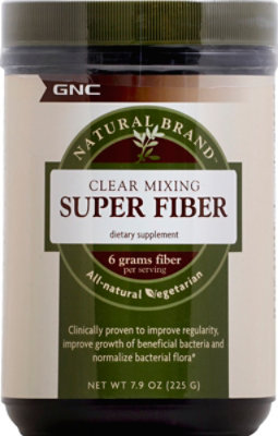 GNC Super Fiber - 7.9 Oz - Image 2