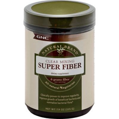 GNC Super Fiber - 7.9 Oz - Image 1