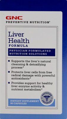 GNC Preventive Nutrition Liver Health - 90 Count - Image 2