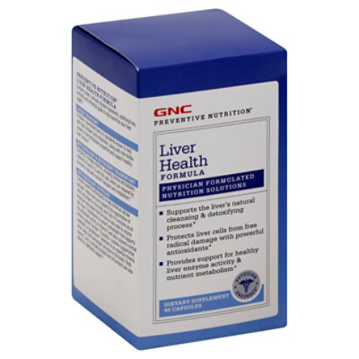 GNC Preventive Nutrition Liver Health 90 Count Andronico's