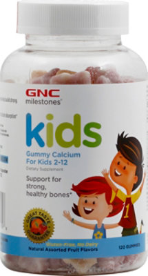 GNC Kids Calcium Gummy - 120 Count - Image 2