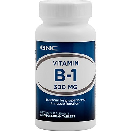 GNC Vitamin B1 302 - 100 Count - Image 2