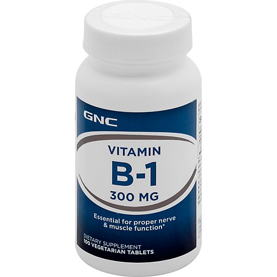 GNC Vitamin B1 302 - 100 Count