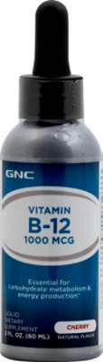 GNC B12 Liquid - 2 Oz - Image 2