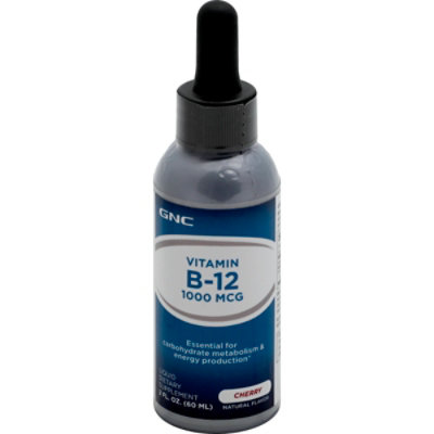 GNC B12 Liquid - 2 Oz - Image 1