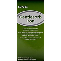 GNC Gentlesorb Iron - 90 Count - Image 2