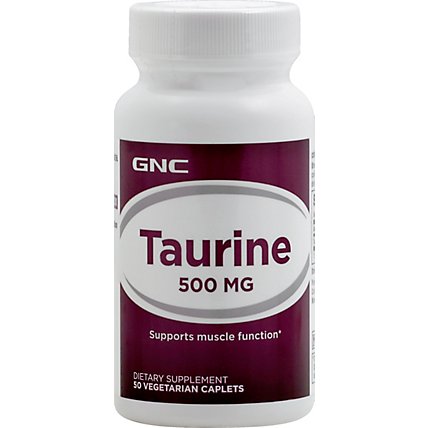GNC Taurine 502 - 50 Count - Image 2