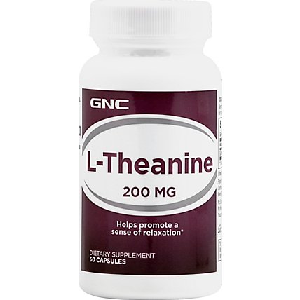 GNC Theanine - 60 Count - Image 2