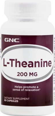 GNC Theanine - 60 Count - Image 2