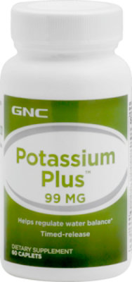 GNC Potassium Plus 101 - 60 Count - Image 2