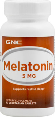 GNC Melatonin 5 - 60 Count - Image 2