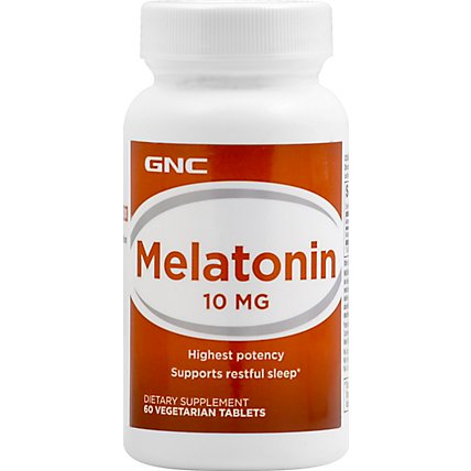 GNC Melatonin 12 - 60 Count - Image 2