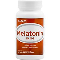 GNC Melatonin 12 - 60 Count - Image 2