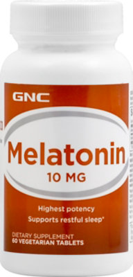 GNC Melatonin 12 - 60 Count - Image 2
