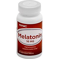 GNC Melatonin 12 - 60 Count - Image 1