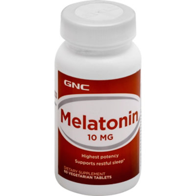 GNC Melatonin 12 - 60 Count - Image 1