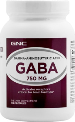 GNC Gaba 752 - 90 Count - Image 2
