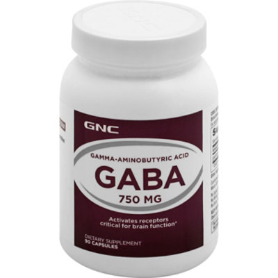 GNC Gaba 752 90 Count Randalls