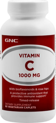 GNC Vitamin C 1000 Timed Rel - 90 Count - Image 2