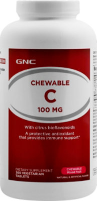 GNC Chewable Vitamin C 102 - 360 Count - Image 2