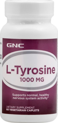 GNC Tyrosine 1002 - 60 Count - Image 2