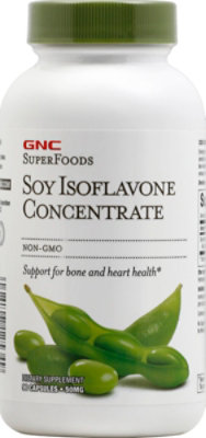 GNC Soy Isoflavones - 90 Count - Image 2