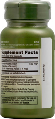 GNC Herbal Plus  Valerian - 50 Count - Image 3