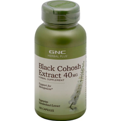 GNC Herbal Plus  Black Cohosh - 100 Count - Image 1