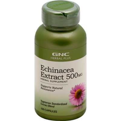 GNC Herbal Plus  Echinacea - 100 Count - Image 1