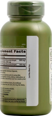 GNC Herbal Plus Turmeric Complex - 100 Count - Image 3