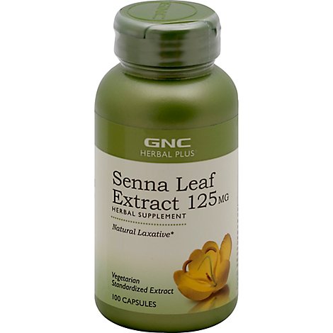 GNC Herbal Plus  Senna - 100 Count