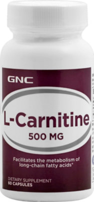 acetyl l carnitine gnc GNC Carnitine 502 - 60 Count