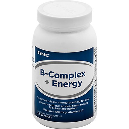 GNC B Complex  Energy - 120 Count - Image 1