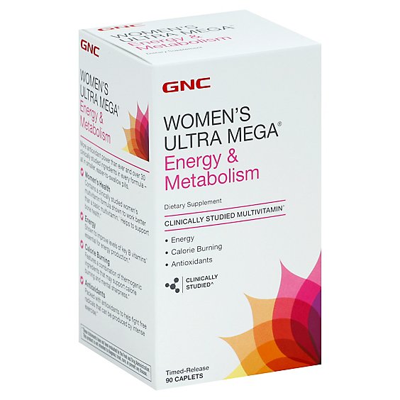 GNC Womens Energy & Metabolism 90ct - 90 Count
