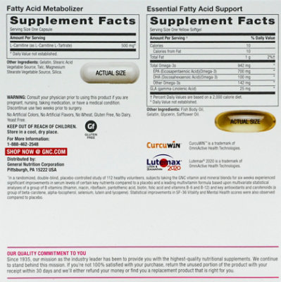 GNC Womens Energy & Metabolism Vitapak - 30 Count - Image 3